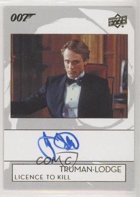 2019 James Bond Collection Anthony Starke as William Truman-Lodge #A-AS Auto 1aq