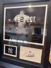 Derek Jeter New York Yankees RE2PECT Signed Framed Photo Display COA — photo 2