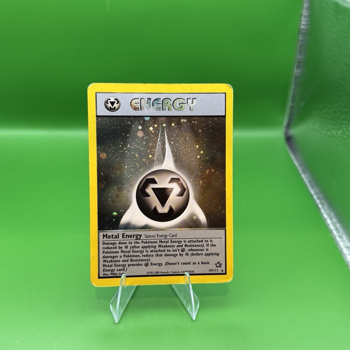 Pokmon TCG Neo Genesis TCG Metal Energy 19/111 Holo Unlimited Rare Card MP | eBay Pokmon TCG Neo Genesis TCG Metal Energy 19/111 Holo Unlimited Rare Card MP | eBay