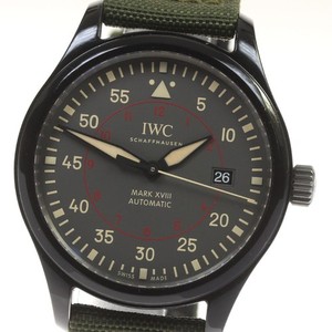 IWC SCHAFFHAUSEN Pilot Watch Mark XVIII Top Gun Miramar IW324702 AT Men\'s_823416 IWC Mark XVIII Top Gun Miramar: Setting The Story Straight  main image 4
