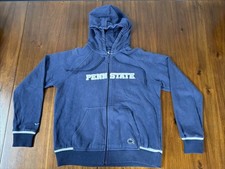 Penn State Nittany Lions Nike NCAA Full Zip Hoodie Size Youth Large