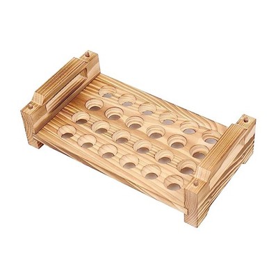 Aufbewahrungsbox aus Holz für Eier, zum Aufstellen auf den Tisch oder zum Abstellen in