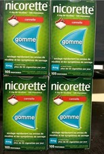 NICORETTE Cinnamon 4mg 4x105 Gum Quit Smoking No tarrifs 