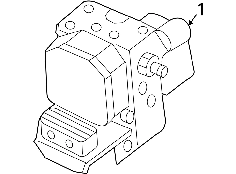 Антиблокировочная тормозная деталь в сборе подходит для 04–08 MAZDA RX8 648689 - Изображение 4 из 4
