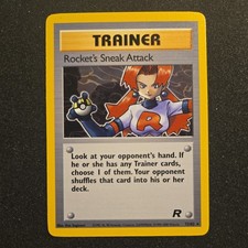 Pokemon Rocket's Sneak Attack (72) Team Rocket 72/82 1st Edition Rare NM on eBay