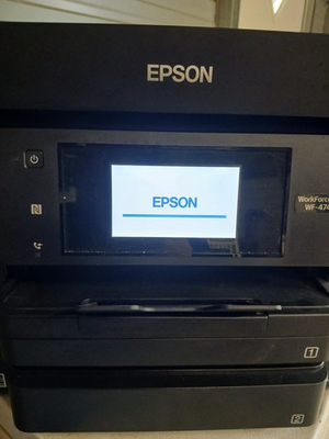 #ad Epson WorkForce Pro WF 4740 Black Color All In One Inkjet Printer WORKING $200.00