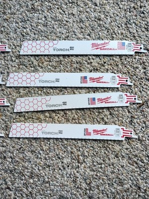 8 Milwaukee Torch Blades