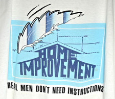 Vintage Home Improvement Shirt Men XXL White TV Show Promo 90s Tee