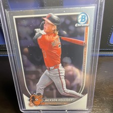 Topps Bowman Chrome #16 Jackson Holliday Baltimore Orioles Baseball Card