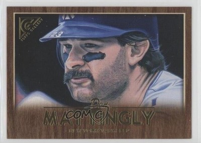 2018 Topps Gallery Wood Don Mattingly #14 8k7