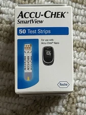 Accu-Chek Smartview Blood Test Strips, 50