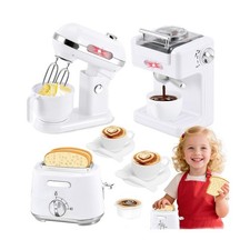 Ehome Play Kitchen Appliances Toy Set Pretend Kitchen Food Accessories with C...