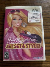 Barbie Jet Set and Style Nintendo Wii Game – Tested & Working