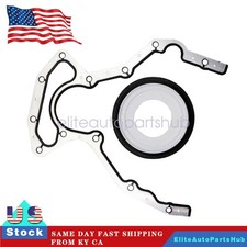 Rear Main Seal Block Cover Gasket Kit For BS40640 JV1657 LS 4.8 5.3 6.0L LS2 LS3