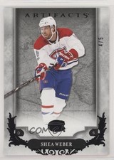 2018-19 Upper Deck Artifacts Black 4/5 Shea Weber #30 HOF 0c3