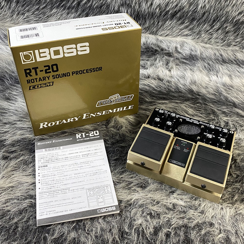 ギター BOSS RT-20 Rotary Sound Processor Amazon.com: Boss RT-20 Rotary Ensemble Pedal : Musical