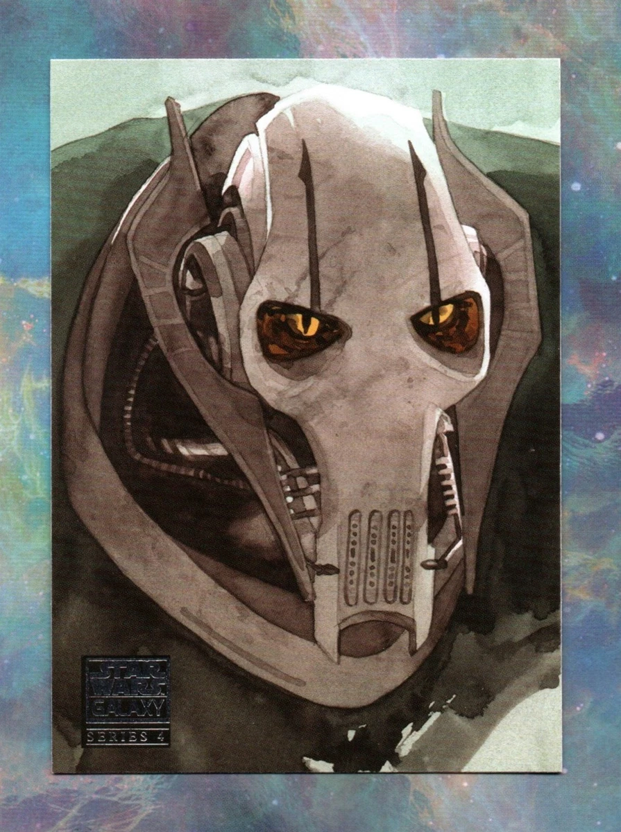 Star Wars Sci-Fi Topps General Grievous Collectable Trading Cards