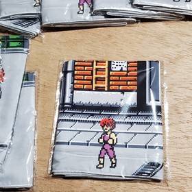 Double Dragon wall banner flag 5 foot tapestry 🐉 Classic NES game room pixels