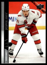 2020-21 UPPER DECK HOCKEY CARD JESPER FAST #522 CAROLINA HURRICANES 5676