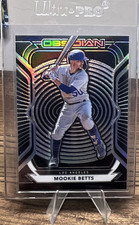 Panini Chronicles 2021 Obsidian Insert Mookie Betts #8 Dodgers MLB Card