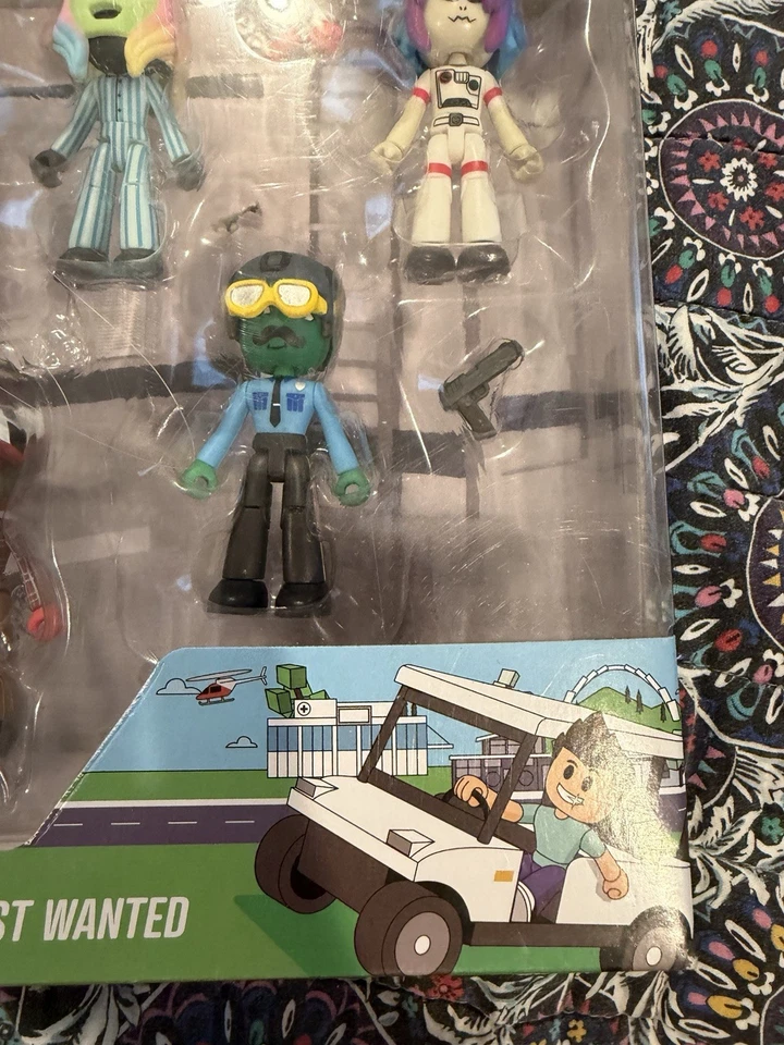 ROBLOX DEVSERIES BROOKHAVEN'S MOST WANTED 6 FIGURAS DE ACCIÓN NUEVAS JAZWARES Foto 2 de 3