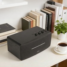 Edifier D12 Tabletop Integrated Stereo Wireless Speaker Bluetooth RCA AUX Inputs