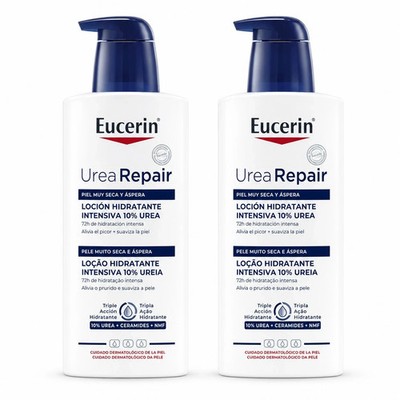 Eucerin UreaRepair Lotion 10% Urea 400 ml   2er Pack   sehr trockene Haut