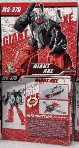 Dr.Wu MS-37D GIANT AXE Mini Transformable Toys Model Action Figure Collectibles - Picture 2 of 7