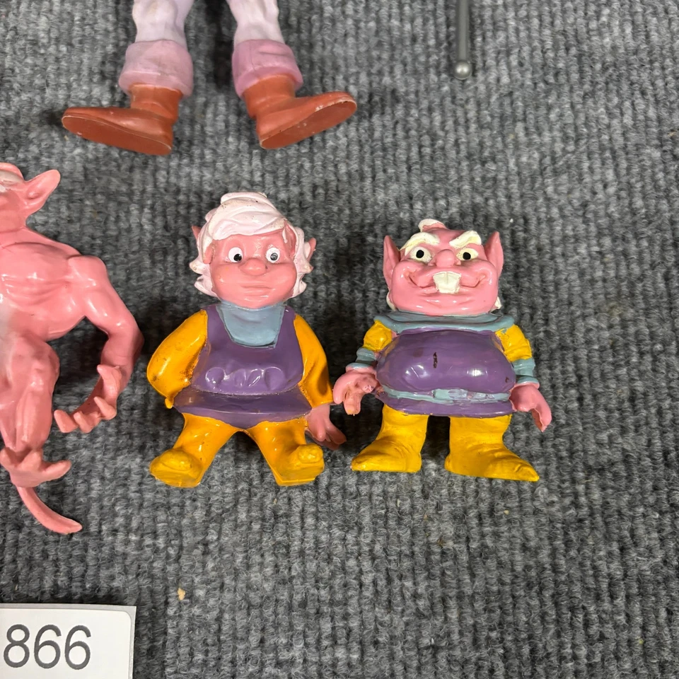 Vintage Blackstar John Blackstar And Trobbit Action Figure Lot 1983  Galoob - Image 2 of 4