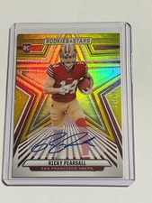 2024 Panini Rookies & Stars Ricky Pearsall RC Auto GOLD SSP #184 49ers /10