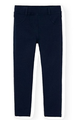 BÒBOLI Mädchen Hose angeraut marine blau