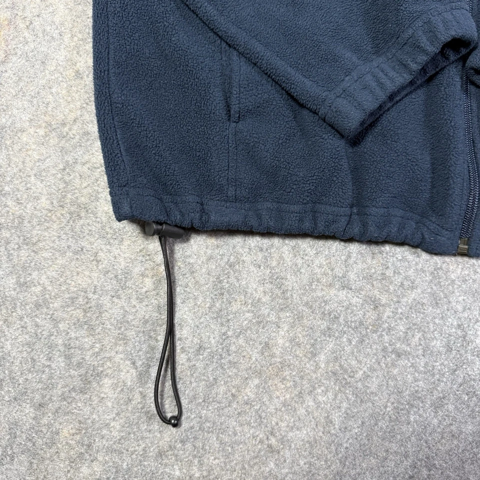 Jaqueta de lã Bass Pro Shops manga longa zíper completo masculina tamanho grande azul marina - Imagem 2 de 4