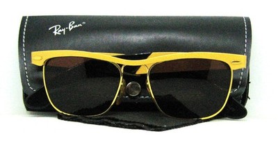 RayBanB&L USAヴィンテージウェイファーラーデラックスW1309 Ray-Ban USA Vintage B&L Wayfarer Deluxe W1309 Matte Gold RX
