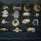 15 Vtg Sterling Silver Ring Lot Designer Mix Sizes All 925 Tested Sterling 925
