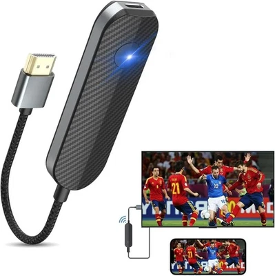 BRANDED iShare iOS Wireless HDMI Display Adapter for iPhone, Streaming Mirroring Devi...