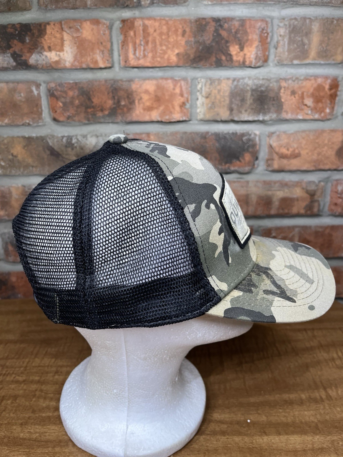 Quicksilver Surfboards Patch Logo Black Gray Camo… - image 2