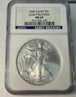 2009 U.S. Mint - NGC MS69 American Silver Eagle $1