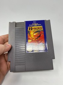 Advanced Dungeons & Dragons Heroes of the Lance NES Nintendo Cart Only - TESTED!