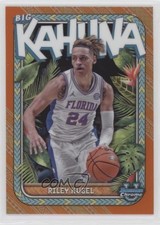 2023-24 Bowman U Chrome The Big Kahuna Orange Refractor 7/25 Riley Kugel 13gp