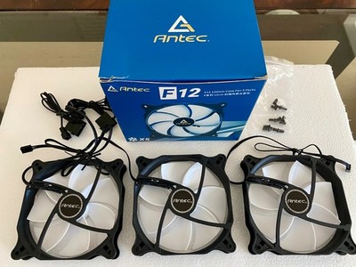 Antec F12 120mm Case Fan - Set of 3 - NEW