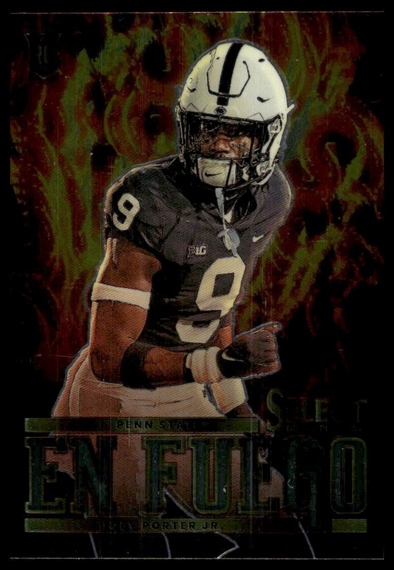Joey Porter Jr. Panini Select Draft Picks EN Fuego #EFJP Base