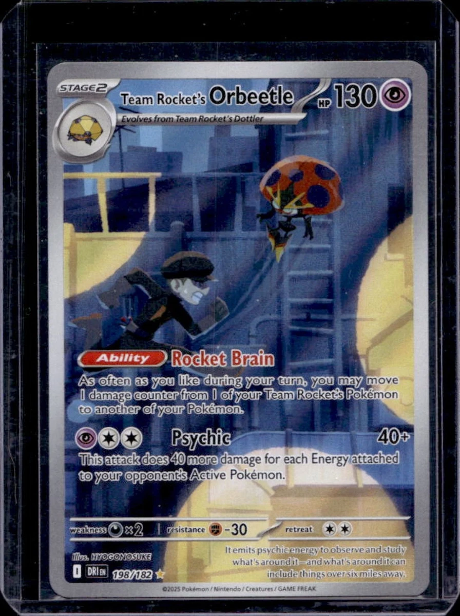 Team Rocket's Orbeetle Pokémon TCG Cards for sale