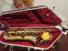 vintage French saxophone manufactured by Buffet Crampon & Cie in Paris.