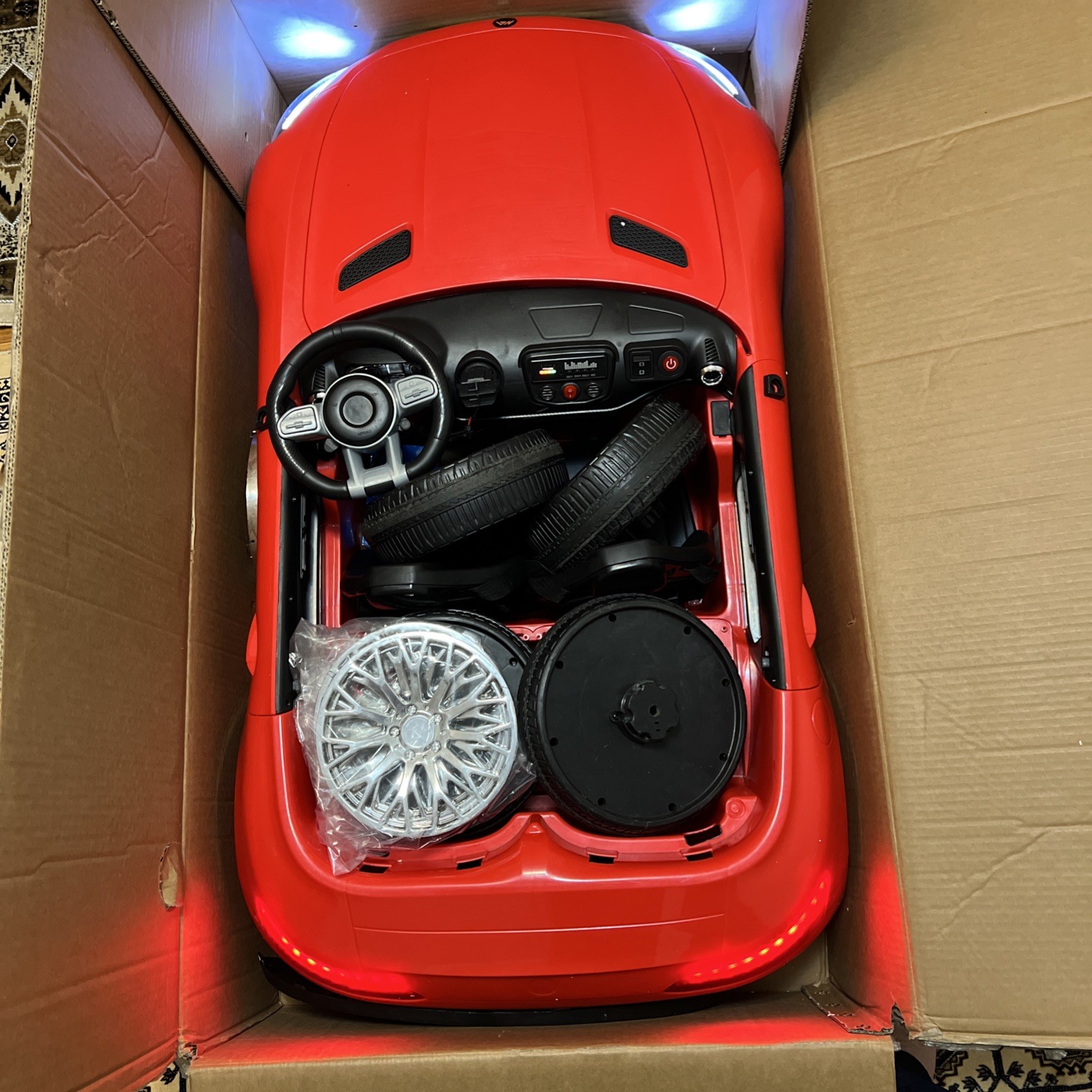 Car With Remote Bluetooth Led Lights
