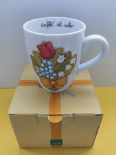 Thun Tasse Becher Porzellan Serie Country Kaffee im Flug mit Box