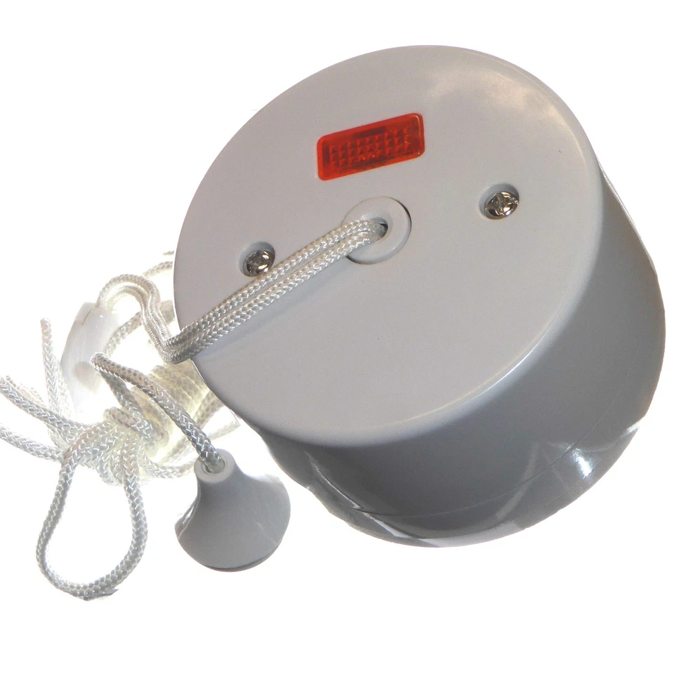 Interrupteur à tirette bipolaire 16 A avec néon - Photo 2/4