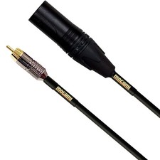 Mogami Gold 3 Foot RCA Male to XLR Male Unbalanced Audio Cable