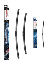 Audi Q5 Sportback Wiper Blades Set Front + Rear Windscreen 2020 Onwards BOSCH