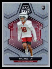 Max Melton Arizona Cardinals 2024 Panini Mosaic #343 Silver