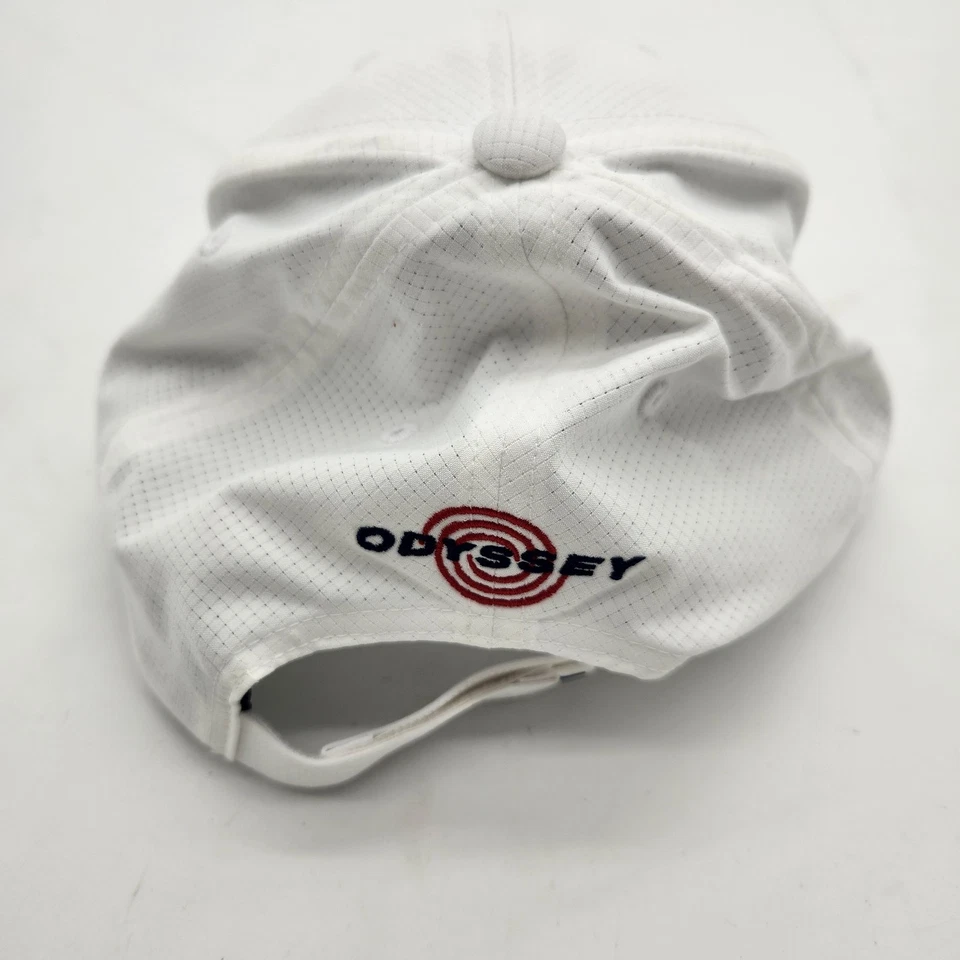 Callaway Performance Odyssey Pro Golf Hat White Navy Adjustable - Image 3 of 4